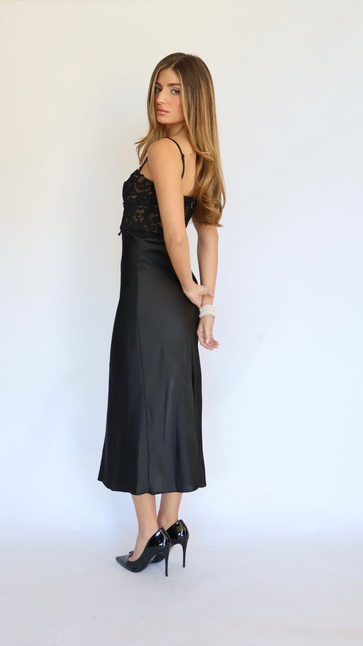 Evening Bustier Slip Dress