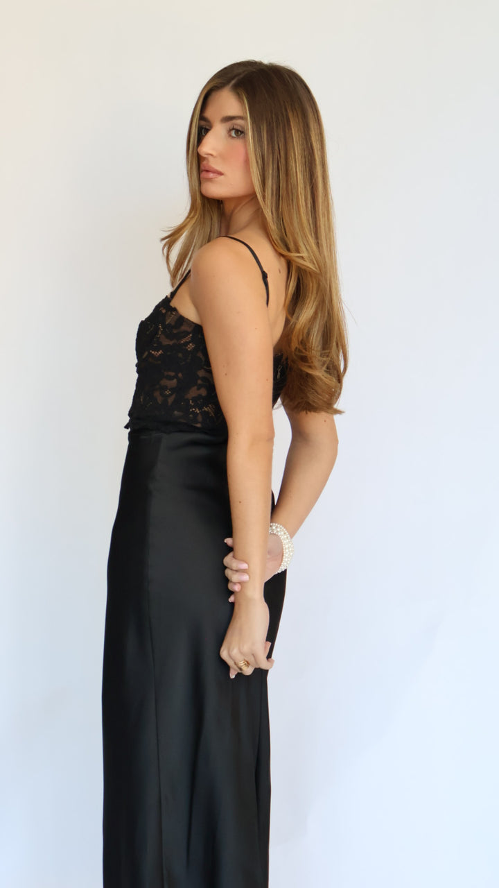 Evening Bustier Slip Dress