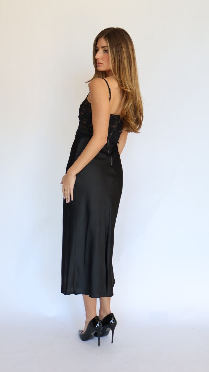 Evening Bustier Slip Dress