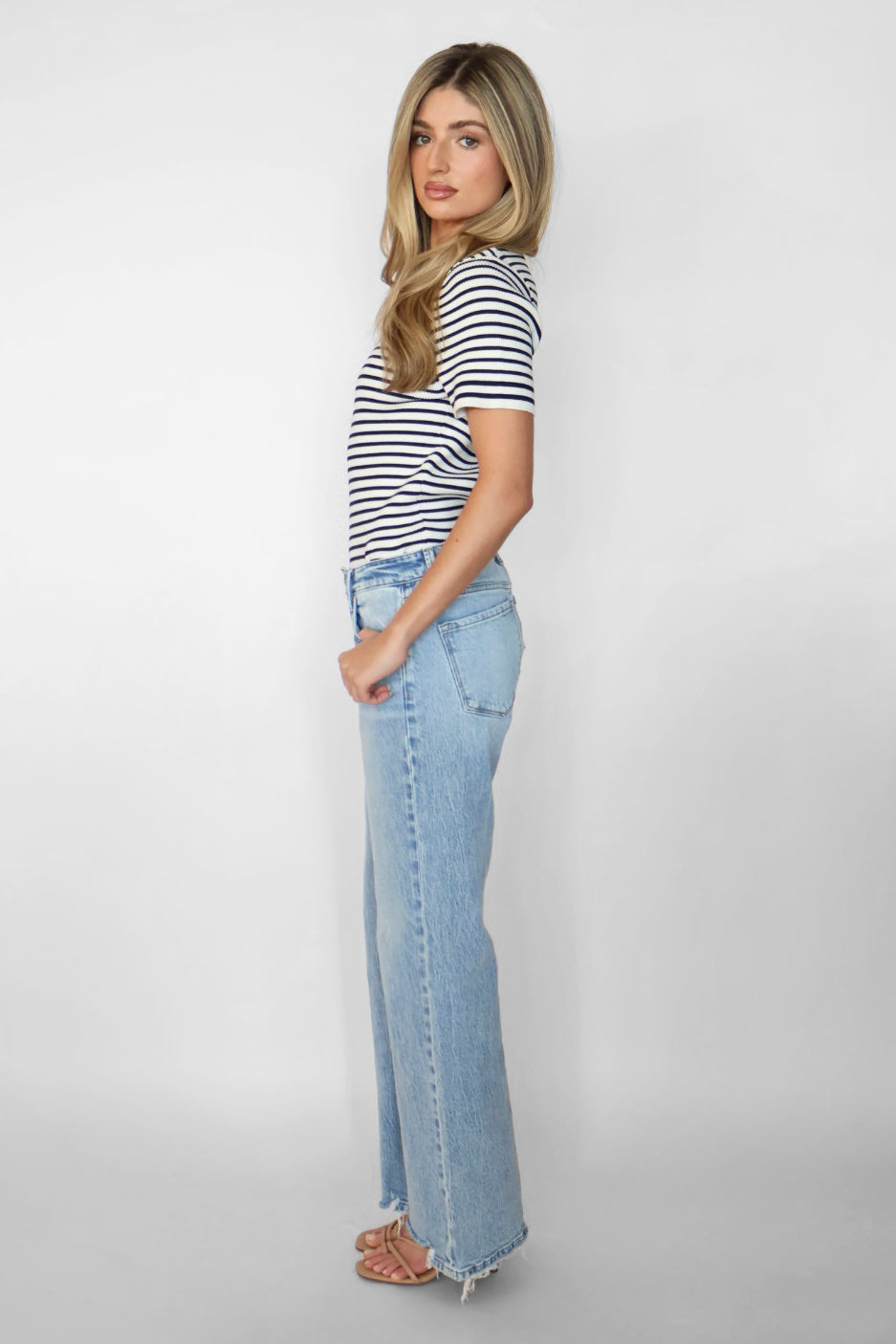 Vervet Low Rise Vintage Wide Leg