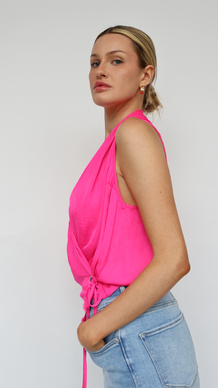 Saylor Wrap Top