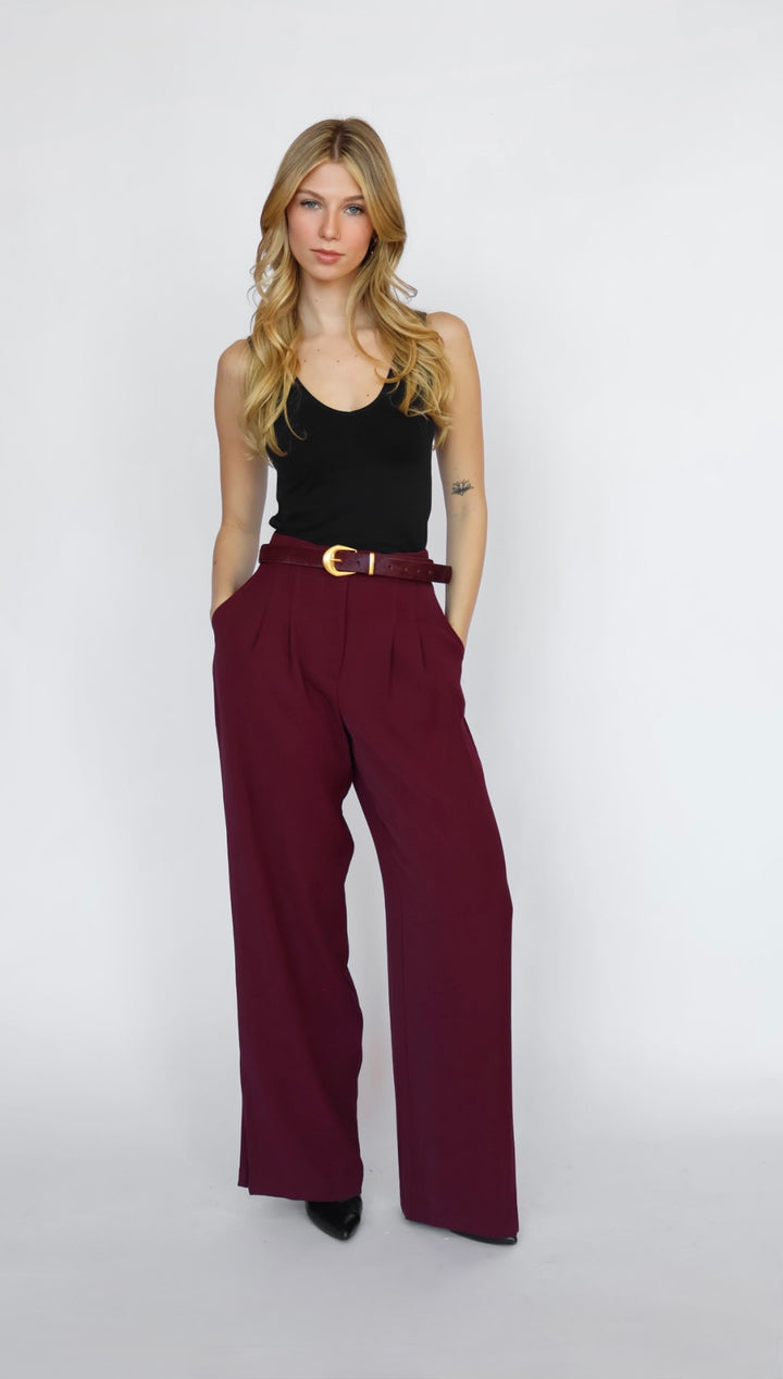 Classic Satin Trouser