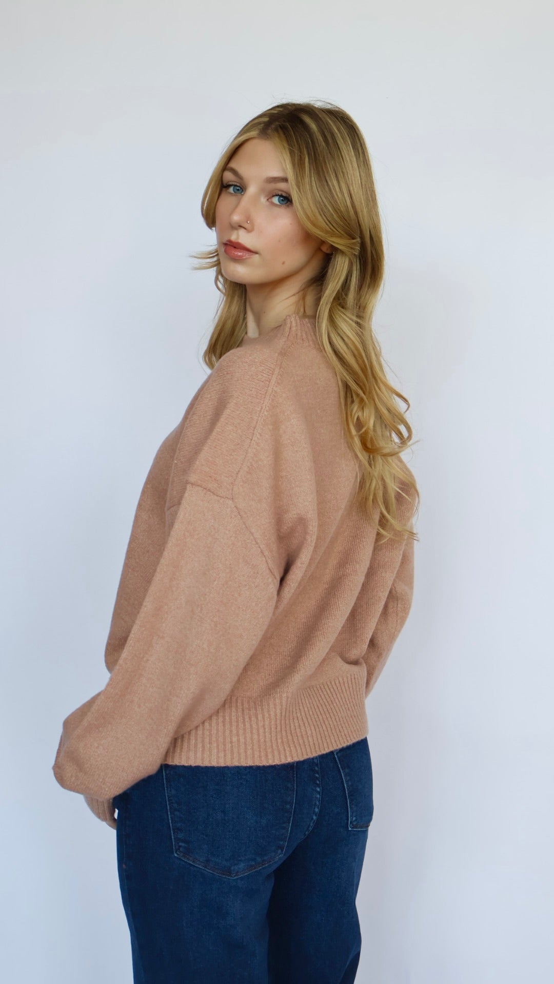 Classic Crew Knit Sweater