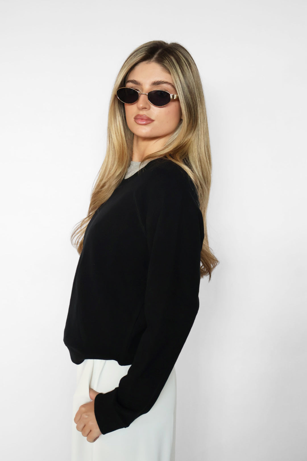 The Perfect Cotton Crew Neck Sweatshirt