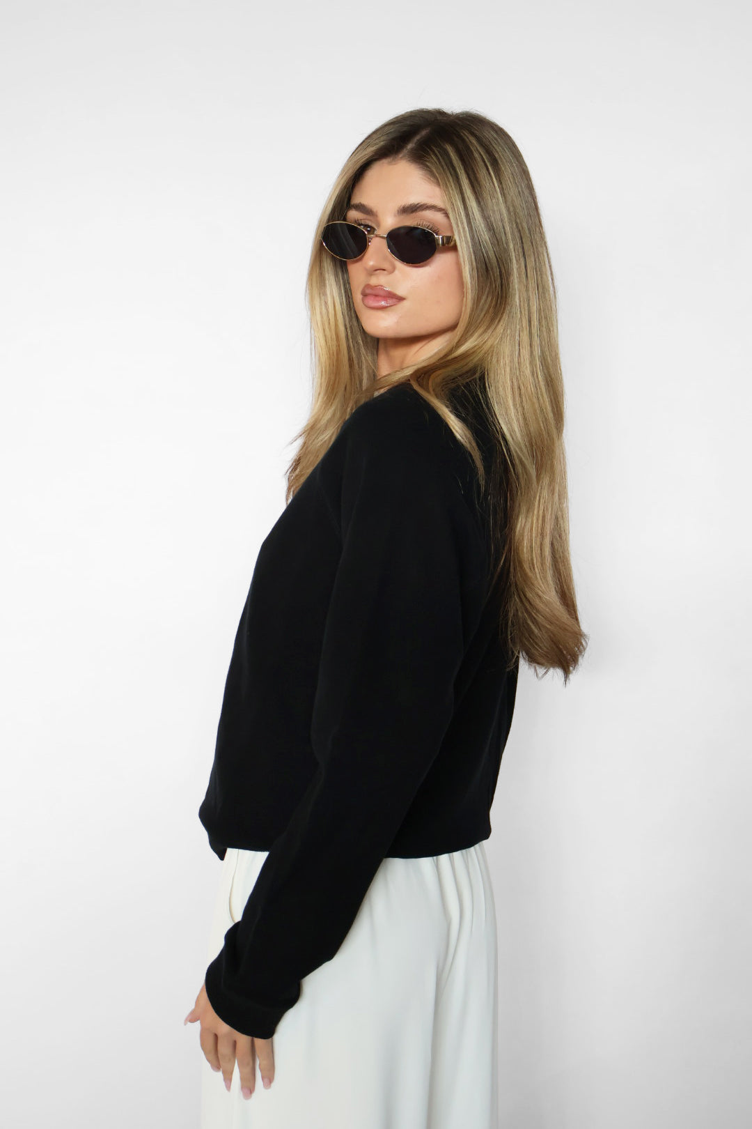 The Perfect Cotton Crew Neck Sweatshirt