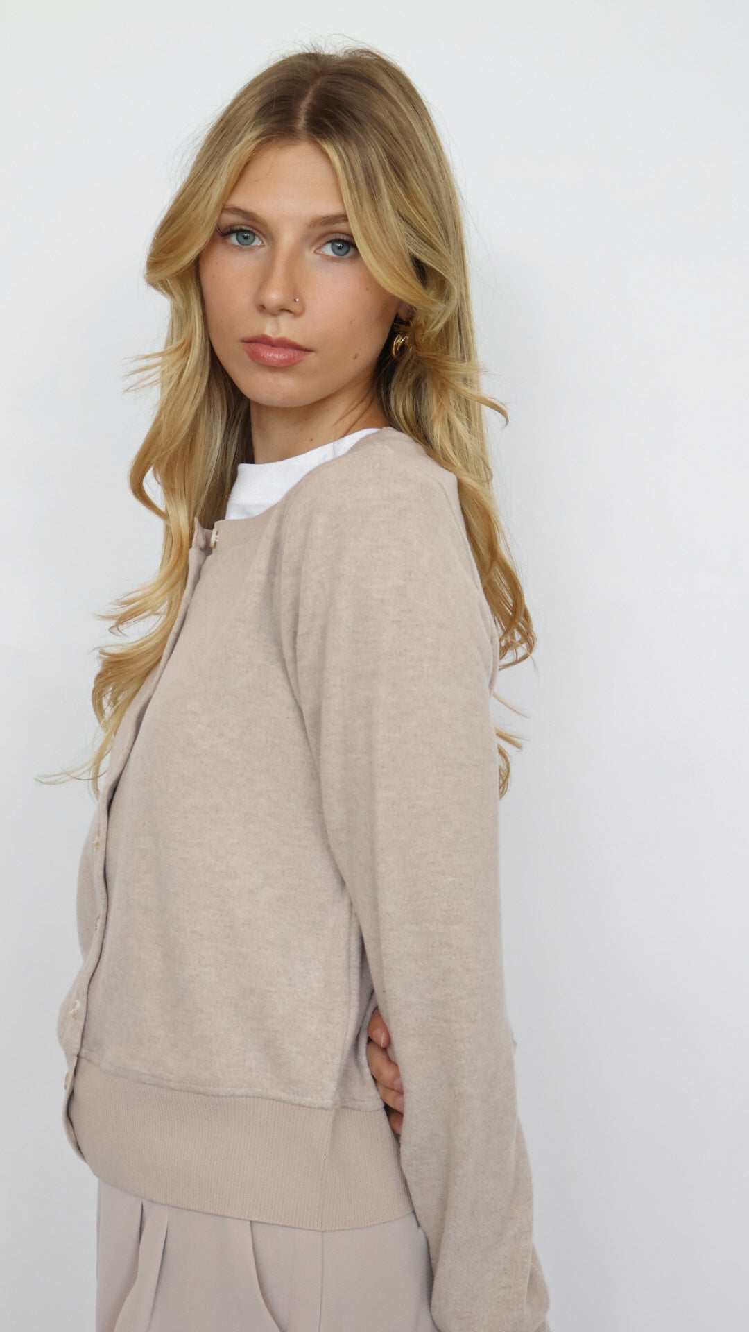 Thread & Supply Classic Button Front Ultra Soft Cardigan