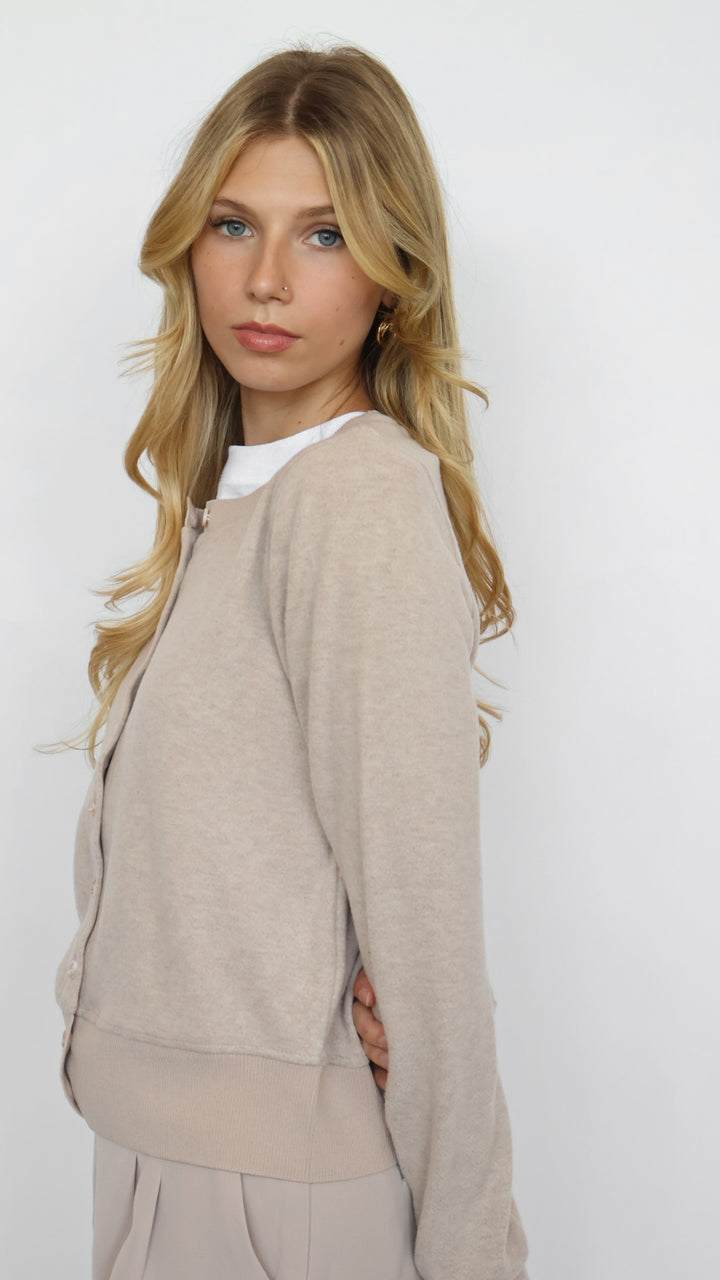 Thread & Supply Classic Button Front Ultra Soft Cardigan