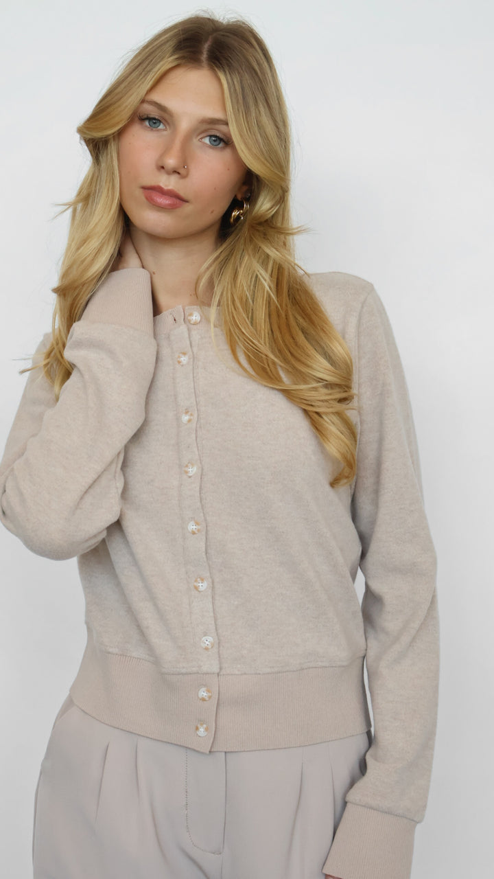 Thread & Supply Classic Button Front Ultra Soft Cardigan