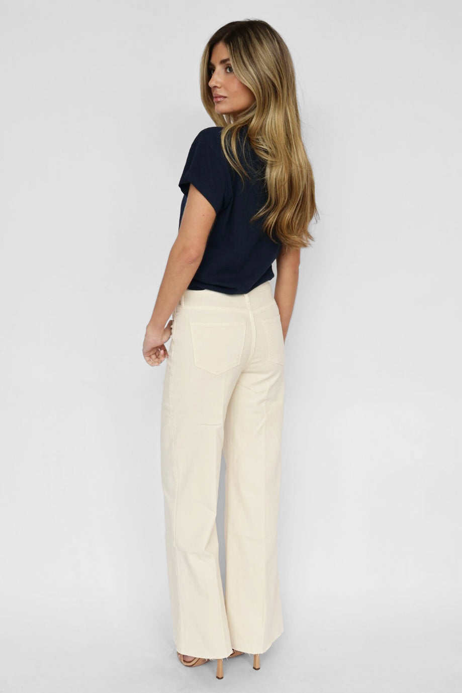 Dear John Denim Fiona Wide Leg Jeans – Wheat