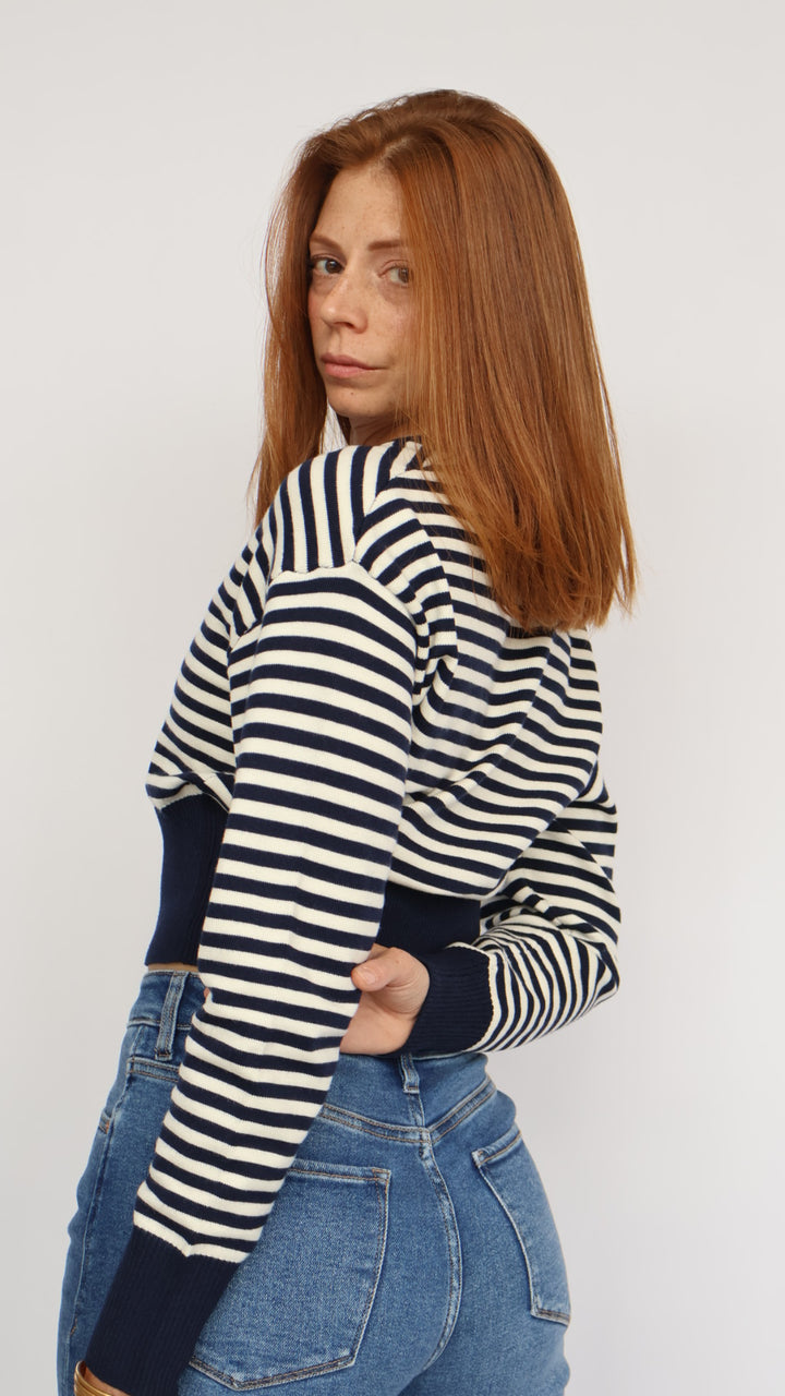 Steve Madden Lauryn Stripe Cardigan