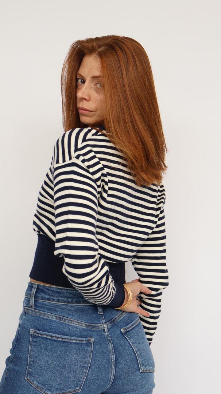 Steve Madden Lauryn Stripe Cardigan