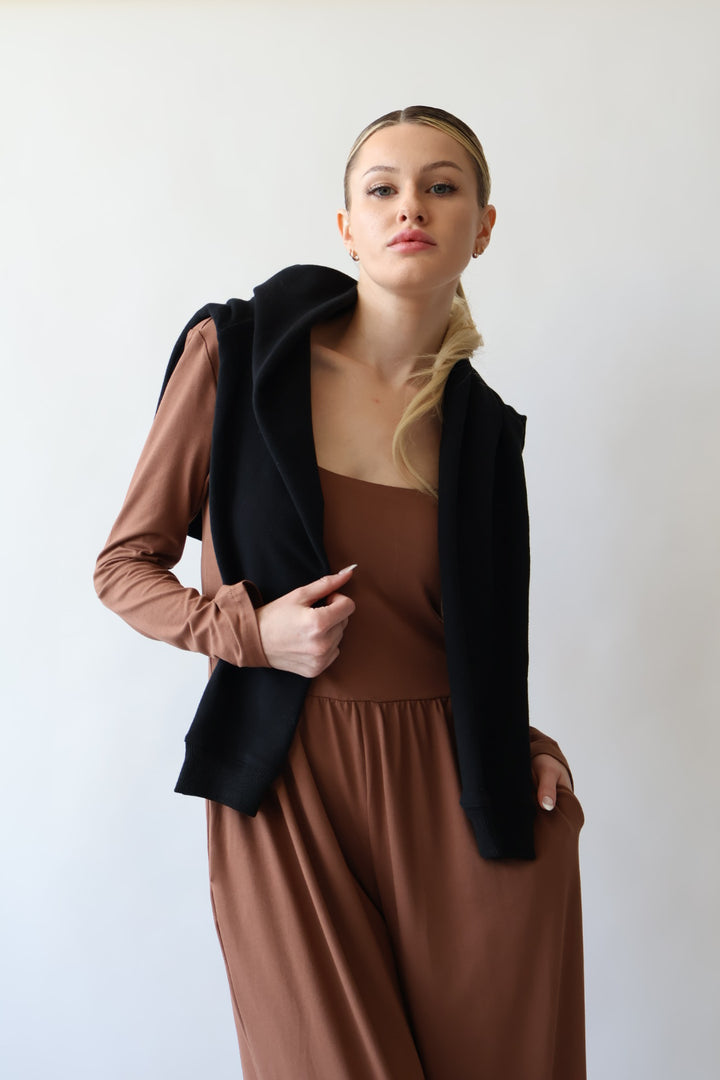 Emma Long Sleeve Everyday Jumpsuit