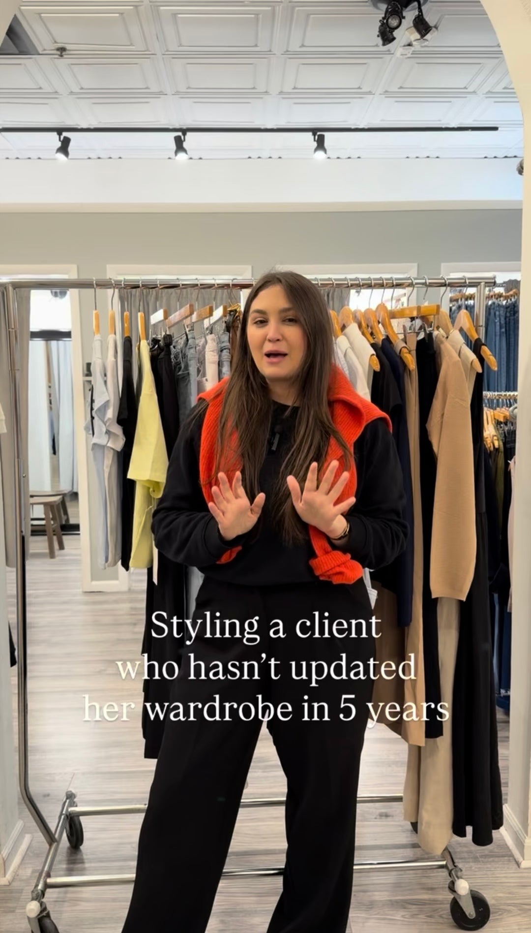 Styling a Client who hasn't updated her wardrobe in 5 years