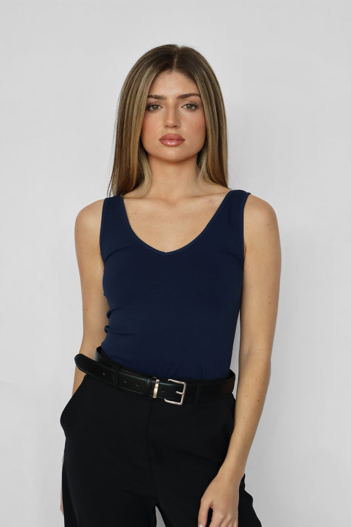 Reversible Contour Seamless Tank Top One Size