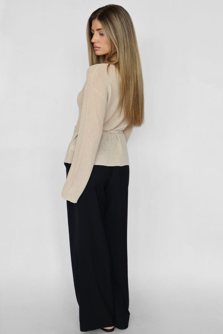 Tie Front Lightweight Cardigan