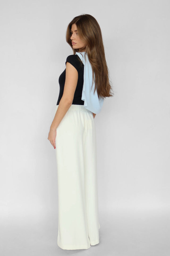 Pull-on Wide Leg Pants