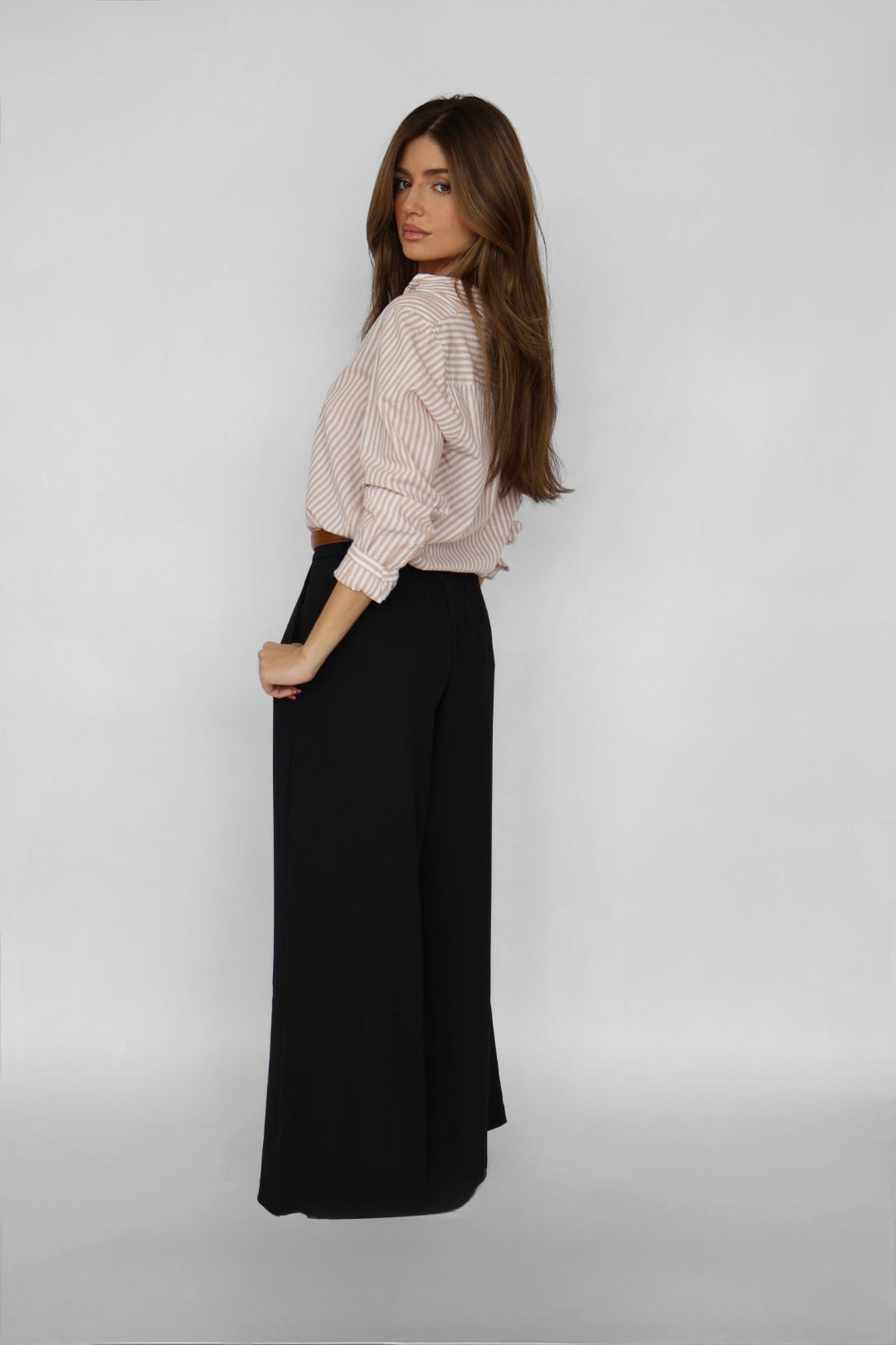 Dear John Lolita Stripe Button Down