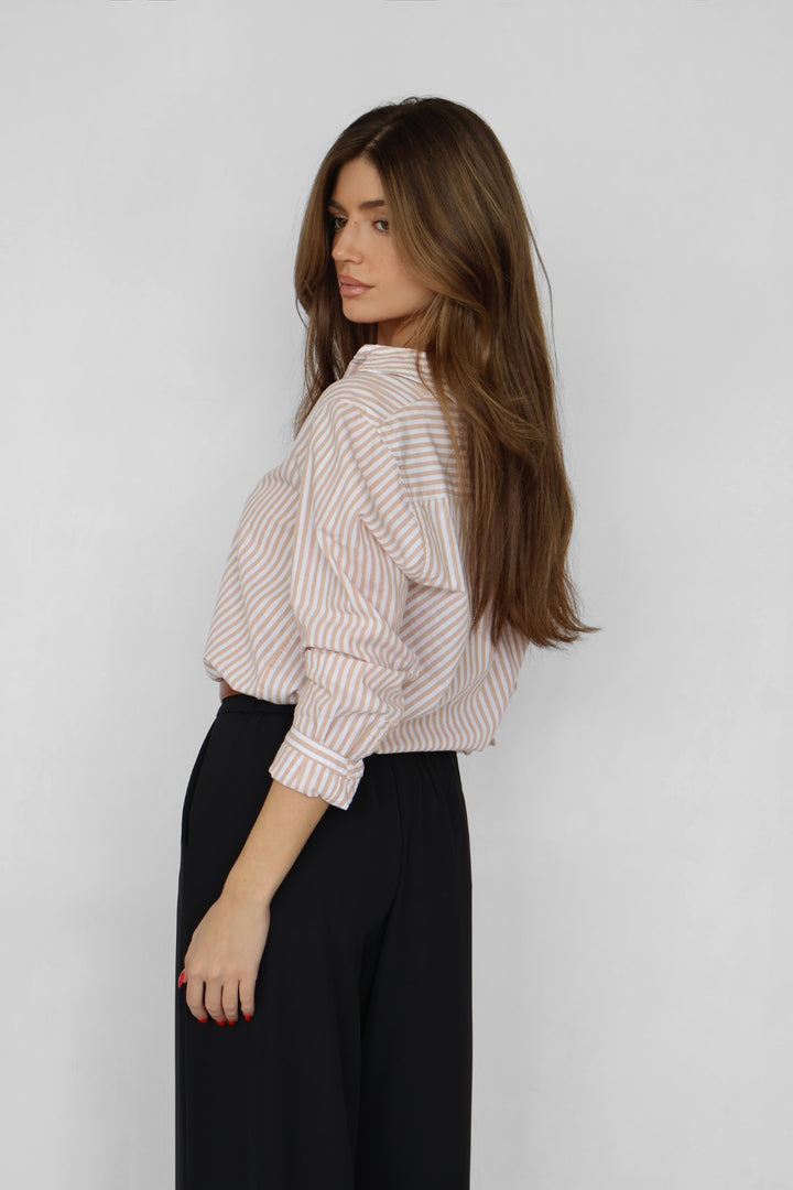 Dear John Lolita Stripe Button Down