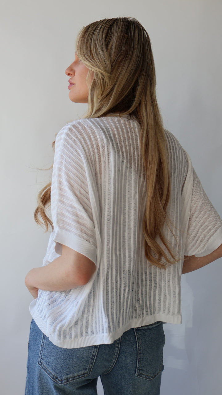 Lightweight Thin Knitted Top