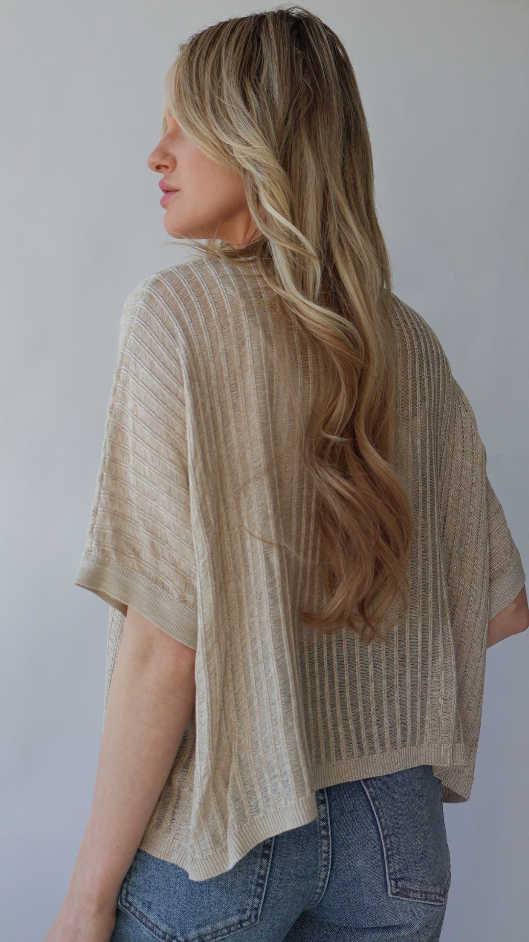 Lightweight Thin Knitted Top