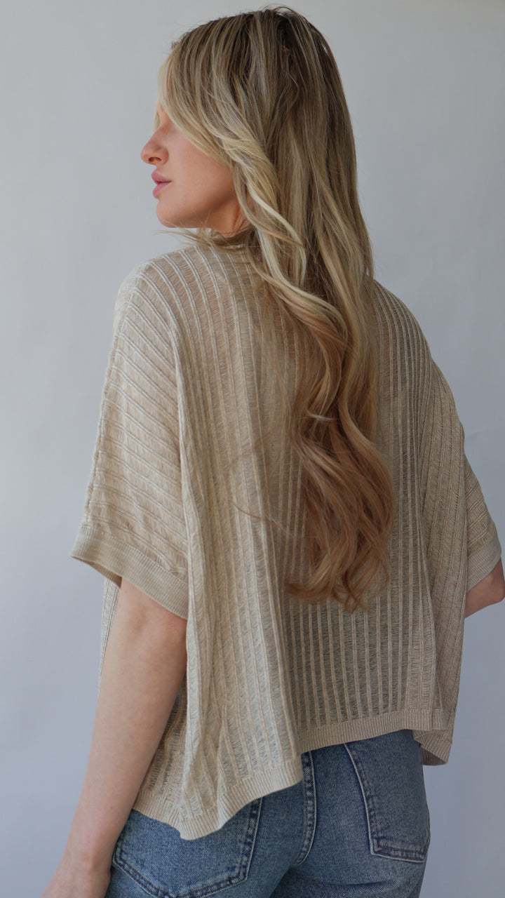 Lightweight Thin Knitted Top