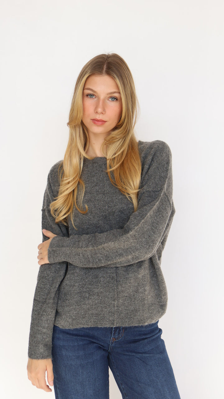 Women's Front Seam Pullover Sweater