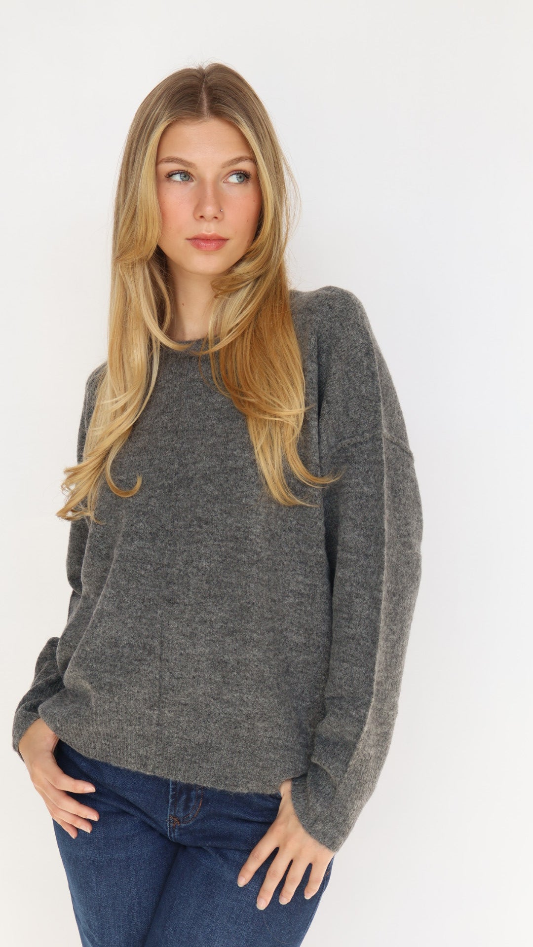 Women's Front Seam Pullover Sweater