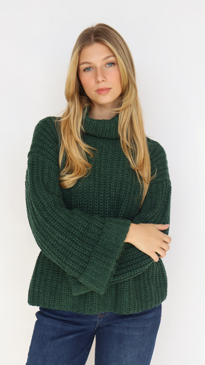 525 America Vida Turtleneck Shaker Pullover Sweater