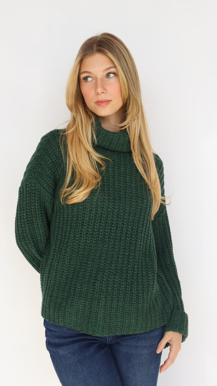 525 America Vida Turtleneck Shaker Pullover Sweater