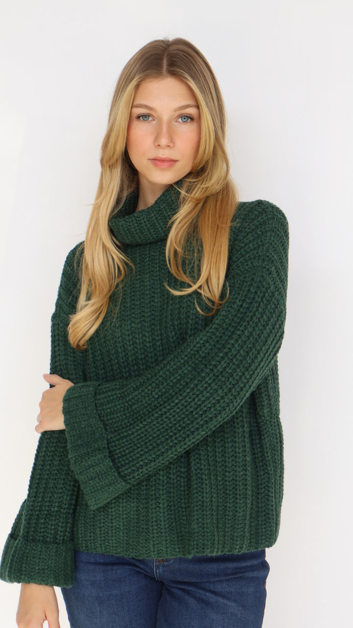 525 America Vida Turtleneck Shaker Pullover Sweater