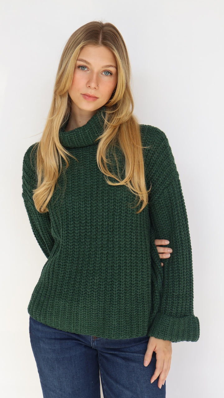 525 America Vida Turtleneck Shaker Pullover Sweater