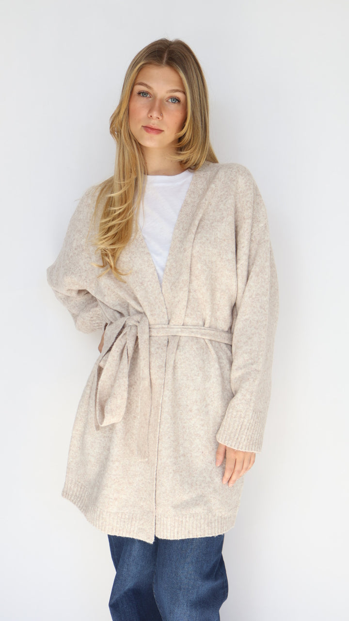 Everyday Mid-Thigh Wrap Cardigan