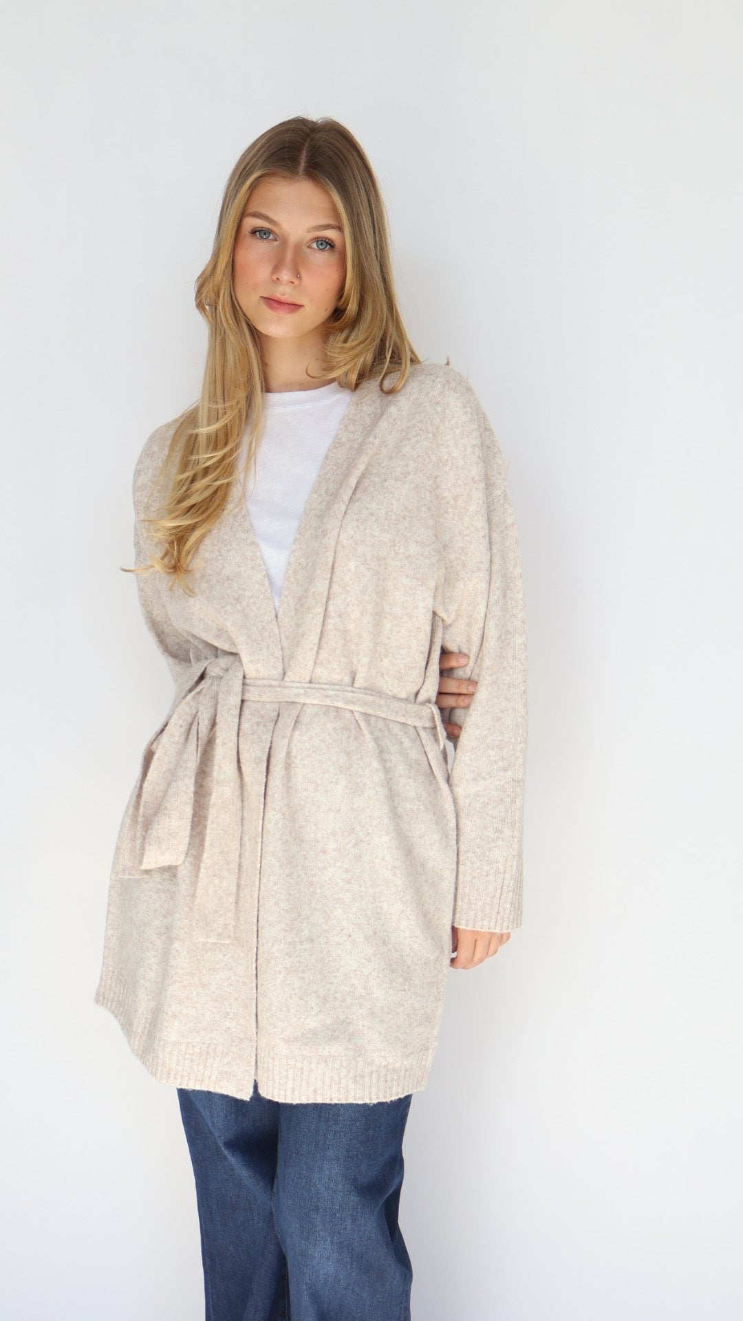 Everyday Mid-Thigh Wrap Cardigan