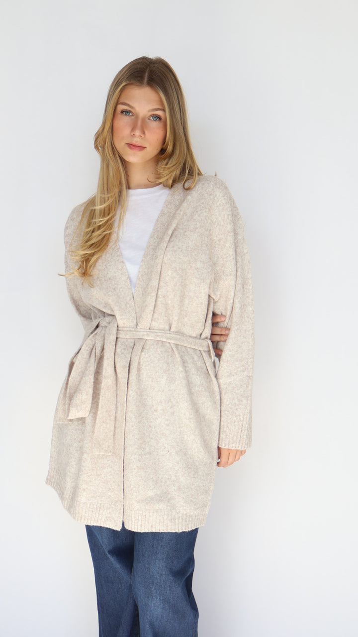 Everyday Mid-Thigh Wrap Cardigan