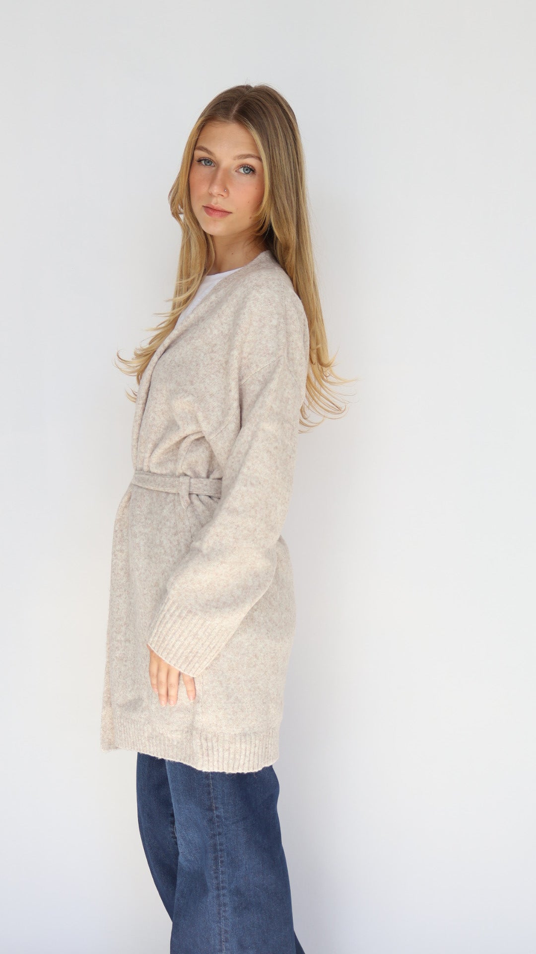 Everyday Mid-Thigh Wrap Cardigan
