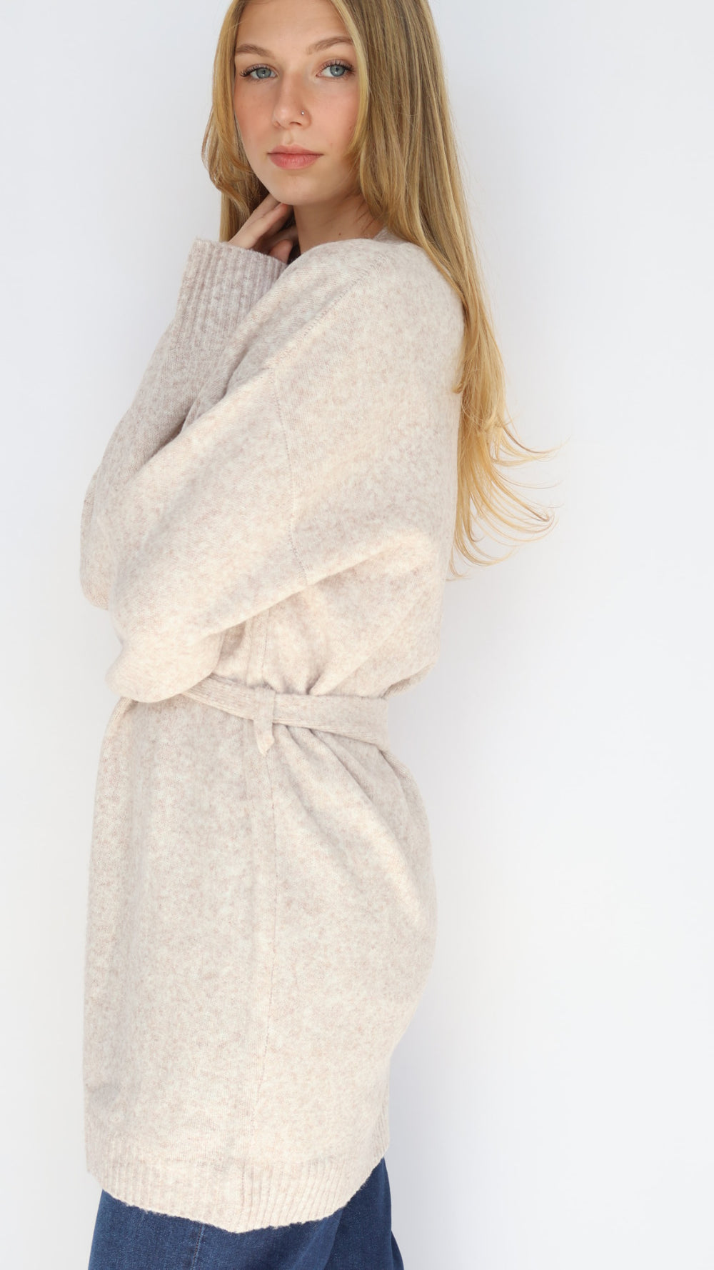 Everyday Mid-Thigh Wrap Cardigan
