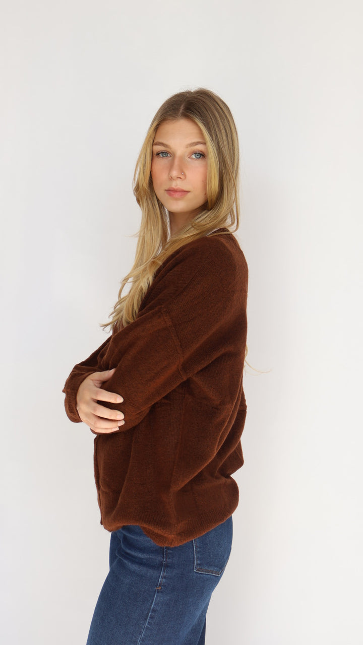 Women's Front Seam Pullover Sweater