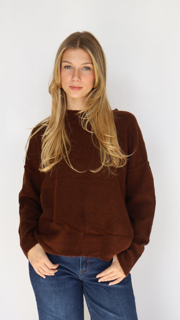 Women's Front Seam Pullover Sweater