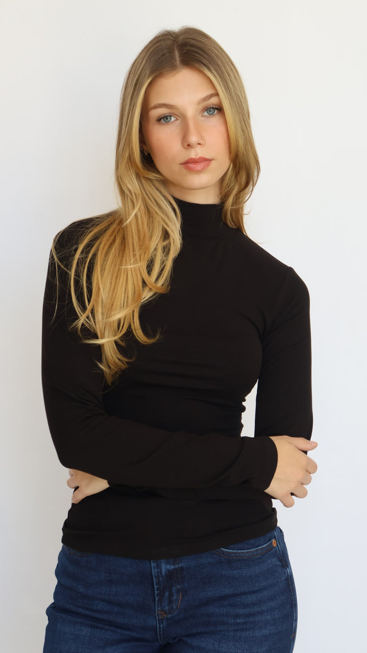 Fitted Second Skin Turtleneck
