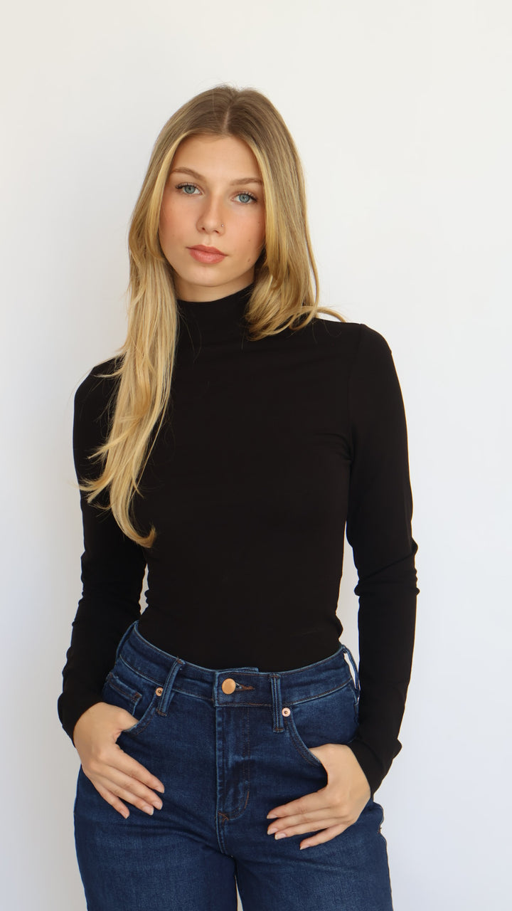 Fitted Second Skin Turtleneck
