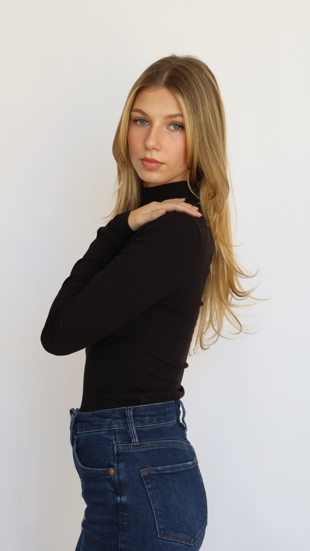 Fitted Second Skin Turtleneck