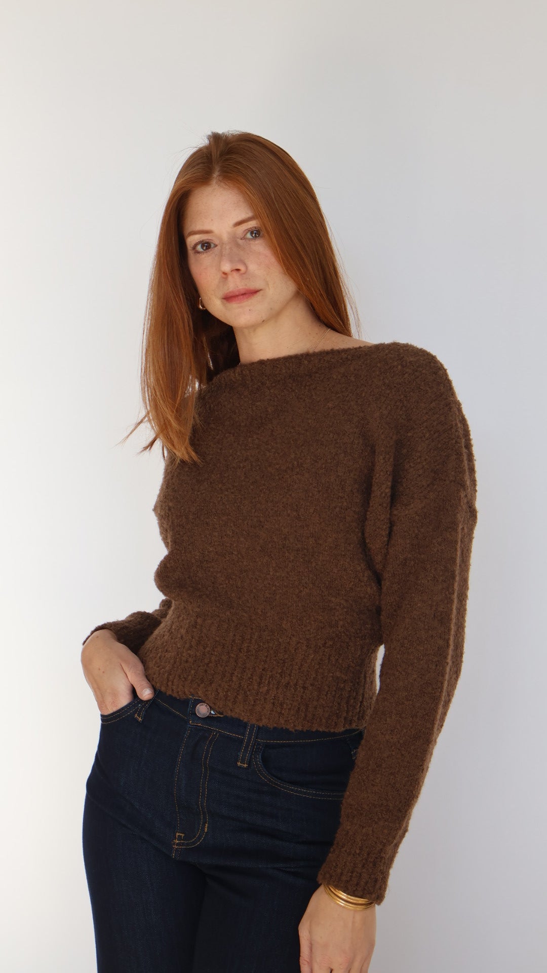 Boat Neck Sweater