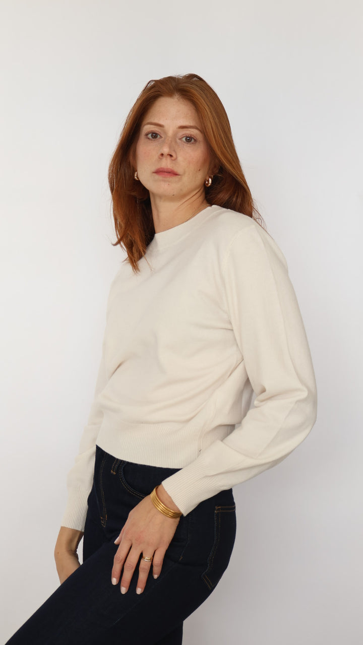 Crewneck Long Sleeve Sweater
