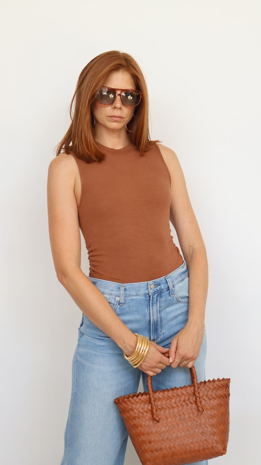 Rylin Mock Neck Top