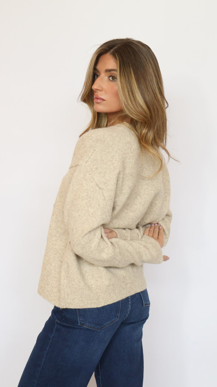 Cowboy Crewneck Sweater