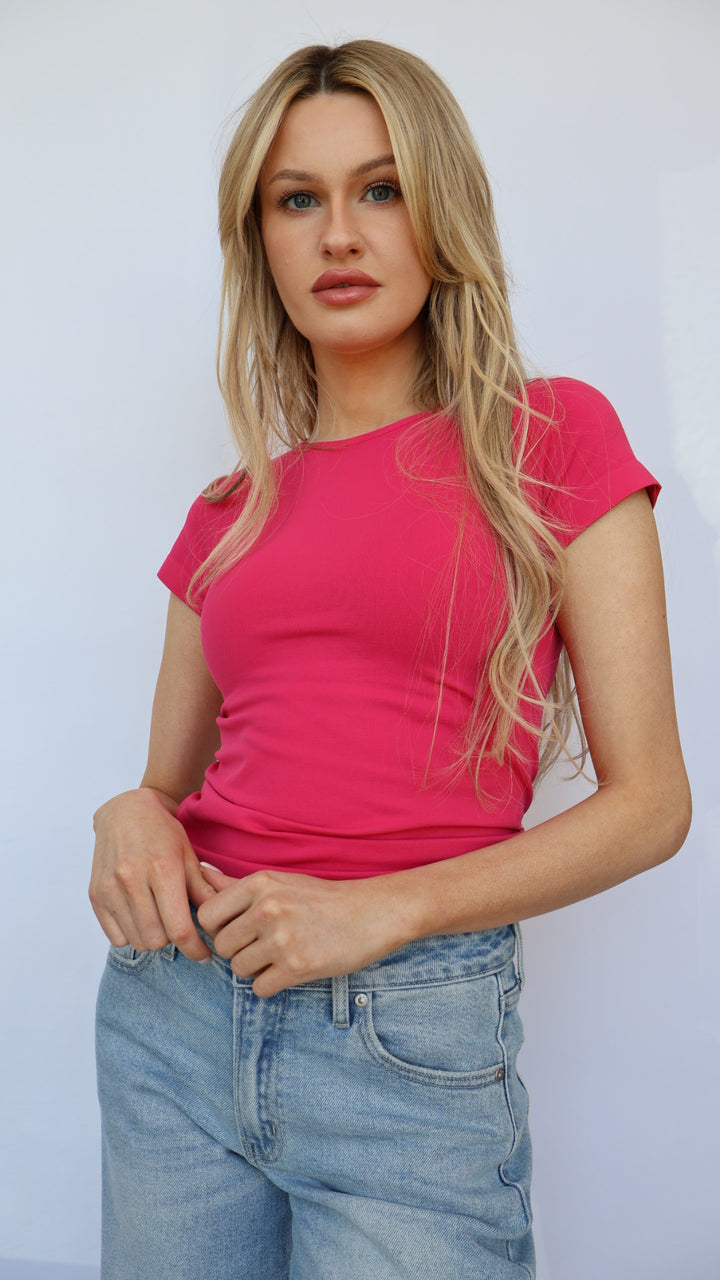 Seamless Fitted T-Shirt