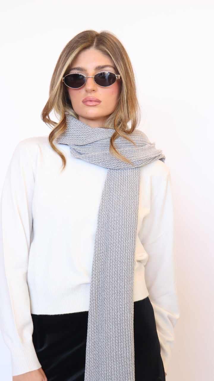 Oversized Chenille Winter Scarf