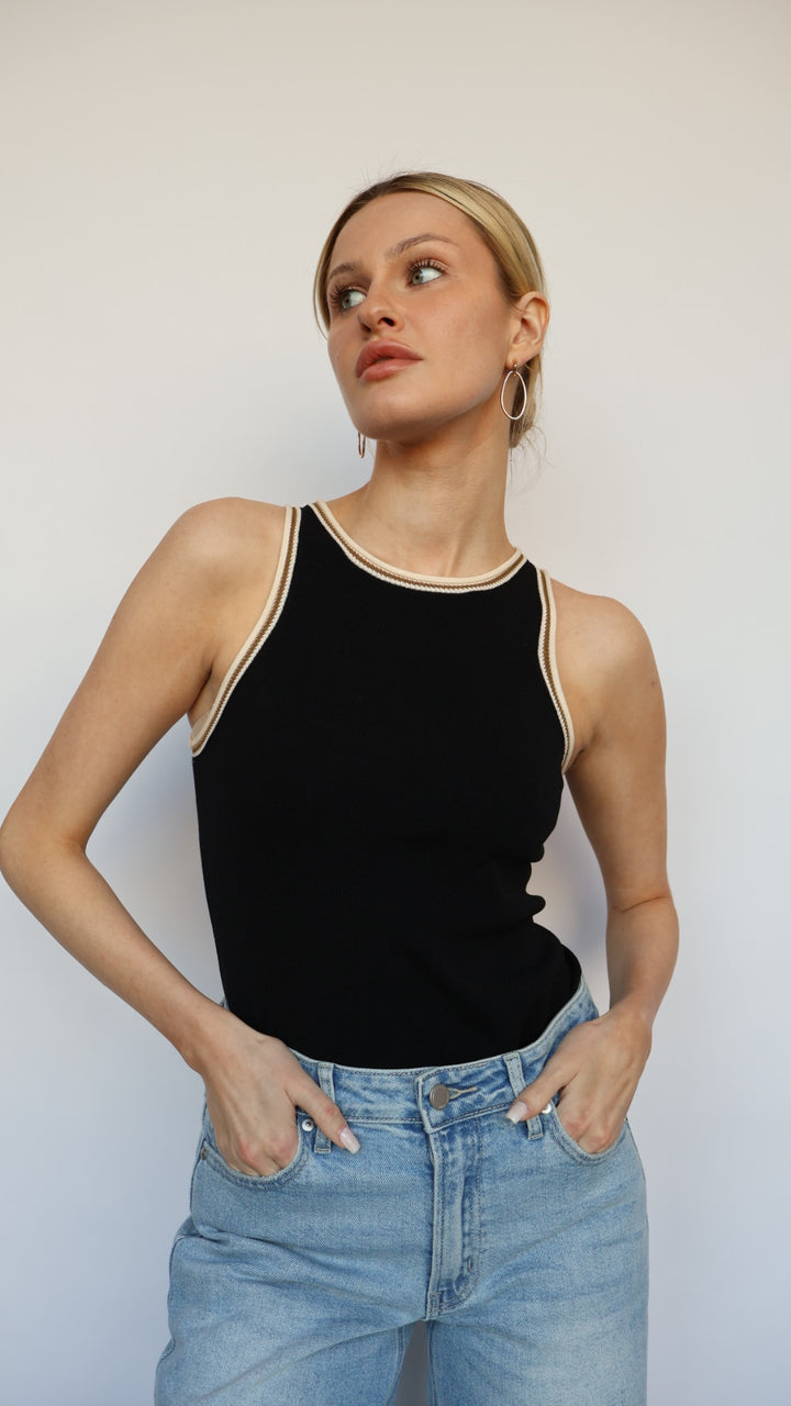 Mariah Detailed Tank Top