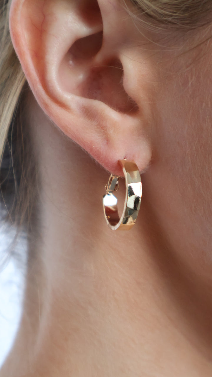 Latch Hoop Earrings