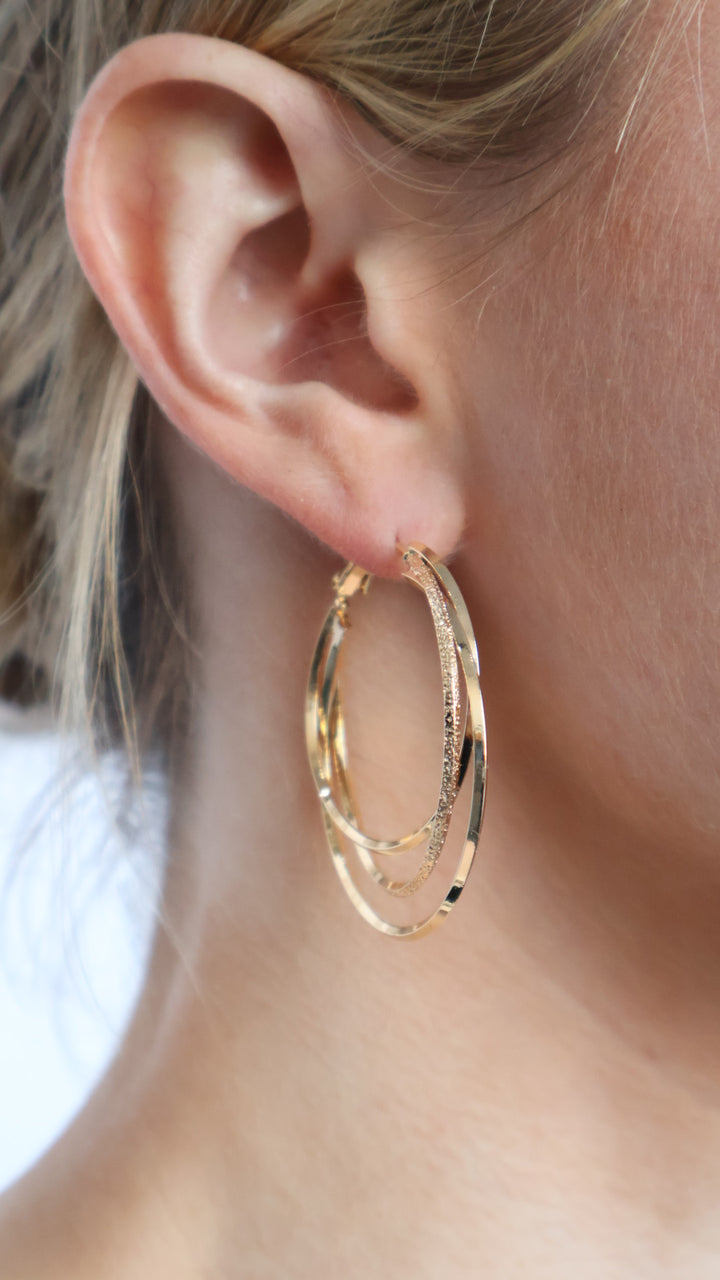 Latch Hoop Earrings